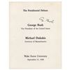 Image 1 : George Bush Signed Folder