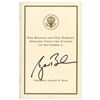 Image 1 : George W. Bush Signed Booklet