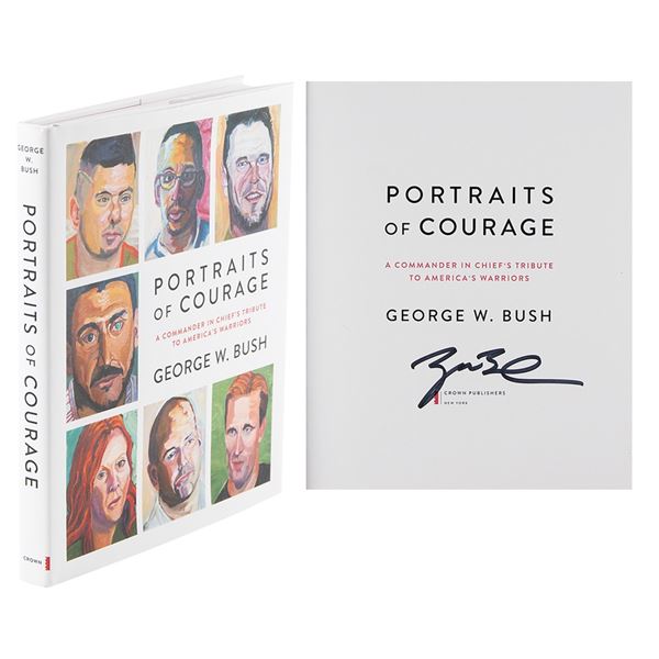 George W. Bush Signed Book
