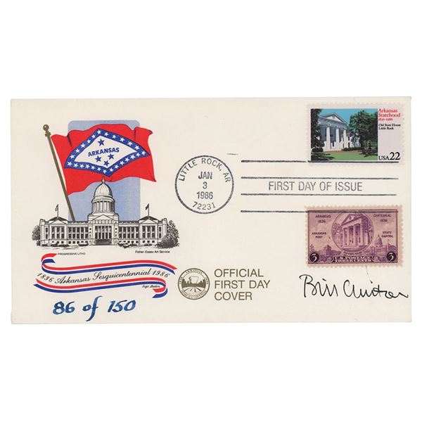 Bill Clinton Signed FDC