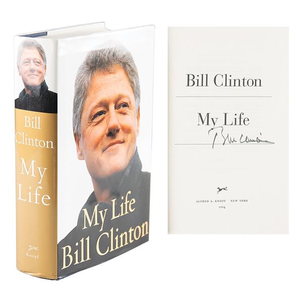 Bill Clinton Signed Book