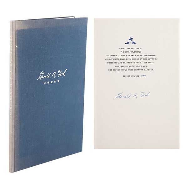 Gerald Ford Signed Book