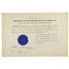 Image 1 : Rutherford B. Hayes Document Signed as President