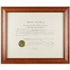 Image 1 : Lyndon B. Johnson Document Signed as President