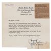 Image 1 : Lyndon B. Johnson Typed Letter Signed