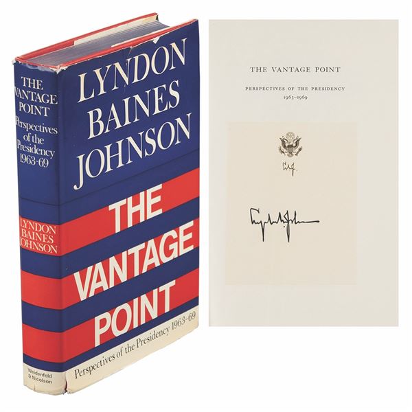 Lyndon B. Johnson Signed Book