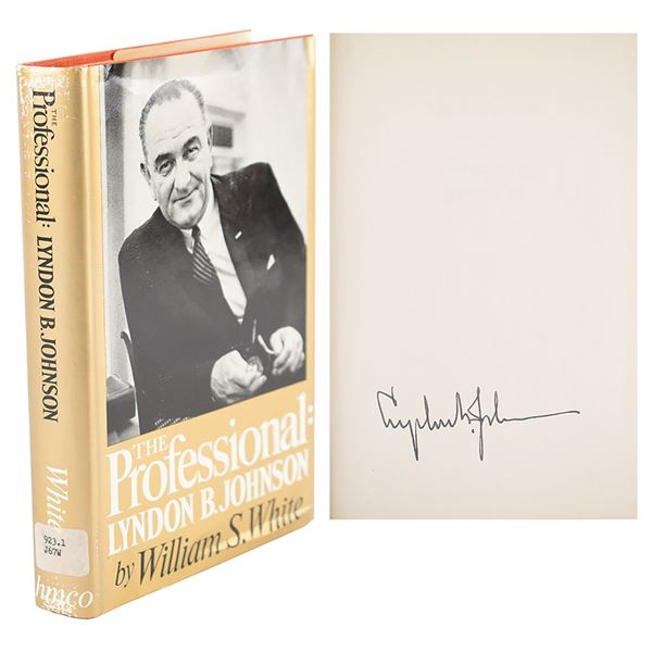 Lyndon B. Johnson Signed Book