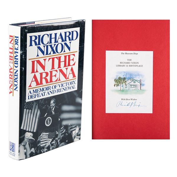 Richard Nixon Signed Book