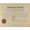 Image 1 : Woodrow Wilson Document Signed as President