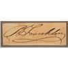 Image 2 : Benjamin Franklin Signature