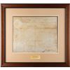 Image 1 : John Hancock Document Signed as Governor