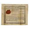 Image 1 : Patrick Henry Document Signed