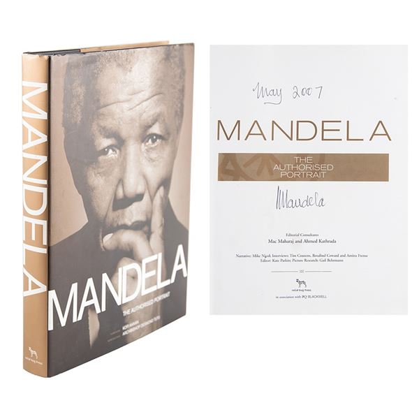 Nelson Mandela Signed Book