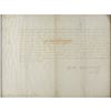 Image 1 : King George III and William Pitt the Elder Document Signed
