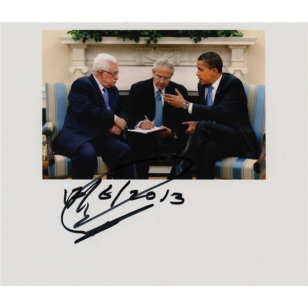 Mahmoud Abbas Signed Photograph
