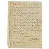Image 1 : Joel Barlow Autograph Letter Signed