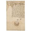 Image 1 : King Christian IV of Denmark Document Signed