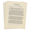 Image 1 : Henry Kissinger Typed Letter Signed
