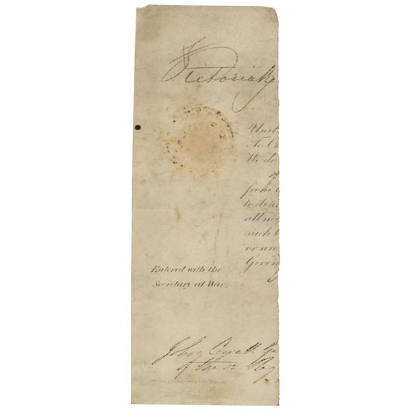 Queen Victoria Signature