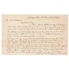 Image 1 : George Shiras, Jr. Autograph Letter Signed