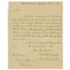 Image 1 : Jonathan Trumbull, Jr. Autograph Letter Signed