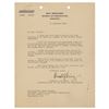 Image 1 : Ernest J. King Typed Letter Signed
