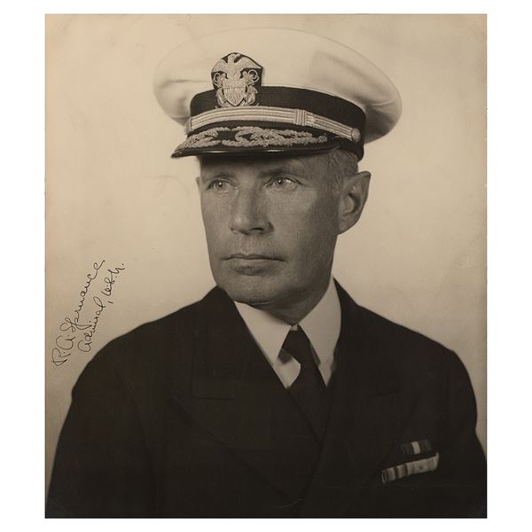 Raymond A. Spruance Signed Oversized Photograph