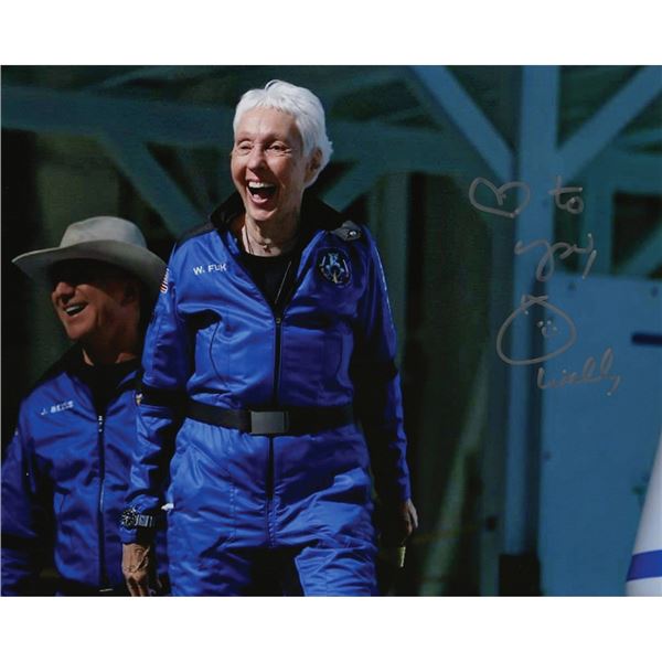 Wally Funk Signed Photograph