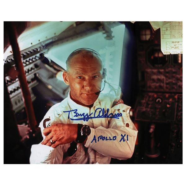 Buzz Aldrin Signed Photograph
