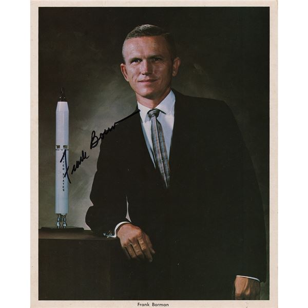 Frank Borman Signed Photograph