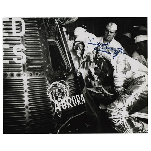 Scott Carpenter Signed Photograph
