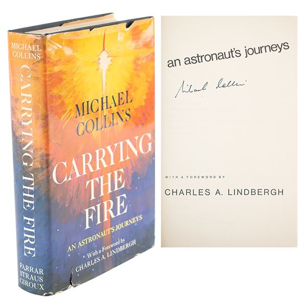 Michael Collins Signed Book