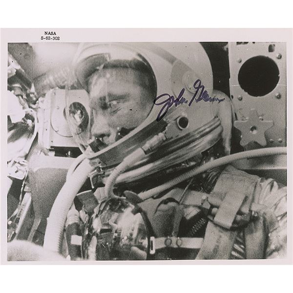 John Glenn Signed Photograph