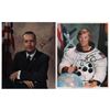 Image 1 : Jim McDivitt and Rusty Schweickart (2) Signed Photographs