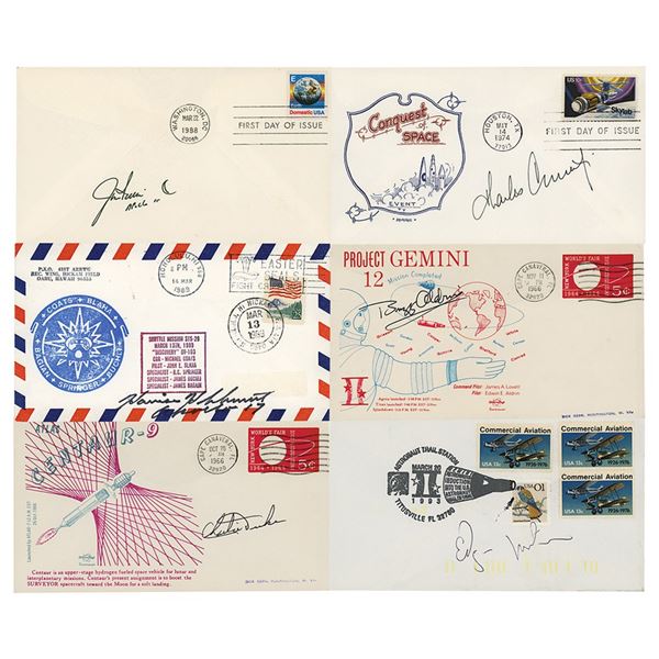 Moonwalkers (6) Signed Covers