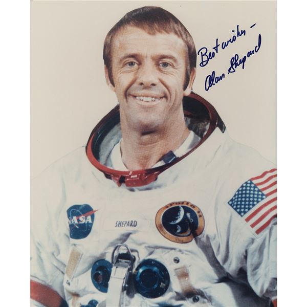 Alan Shepard Signed Photograph
