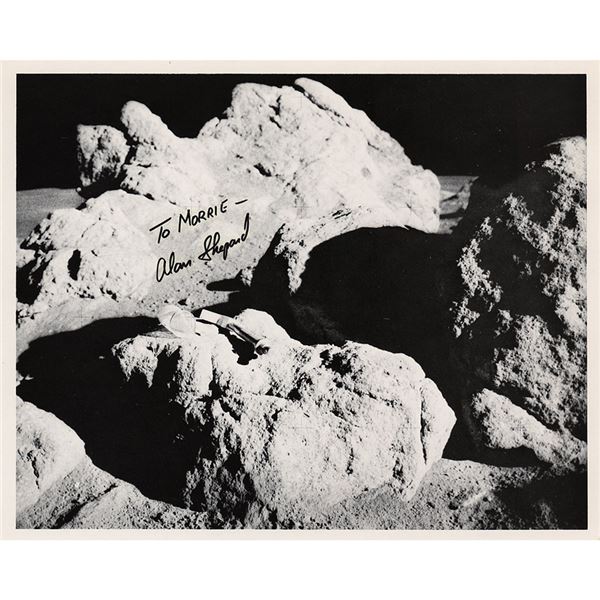 Alan Shepard Signed Photograph