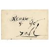 Image 1 : Salvador Dali Autograph Quotation Signed