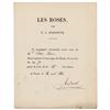 Image 1 : Pierre-Joseph Redoute Document Signed