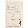 Image 2 : Andy Warhol Signed Book with Sketch