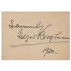 Image 1 : Gutzon Borglum Signature