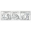 Image 1 : Jim Davis Original Signed and Hand-Drawn Garfield Comic Strip: February 23, 2002