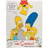 Image 1 : Matt Groening Signed Poster with Original Bart and Lisa Simpson Sketches