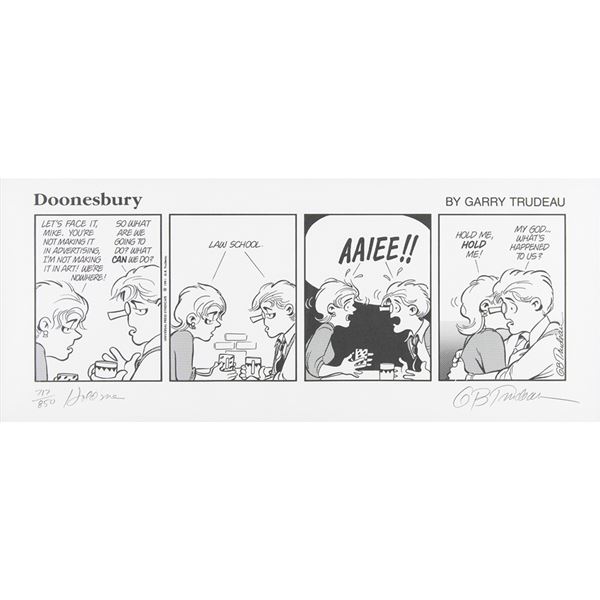 Garry Trudeau Signed Print