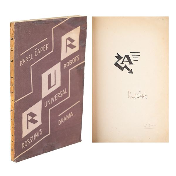 Karel Capek Signed Book