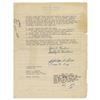 Image 2 : Philip K. Dick Document Signed Twice