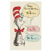 Image 1 : Dr. Seuss Signed Print with Sketch