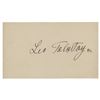 Image 1 : Leo Tolstoy Signature
