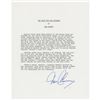 Image 1 : Tom Clancy Signed Souvenir Typescript