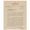Image 1 : T. S. Eliot Typed Letter Signed